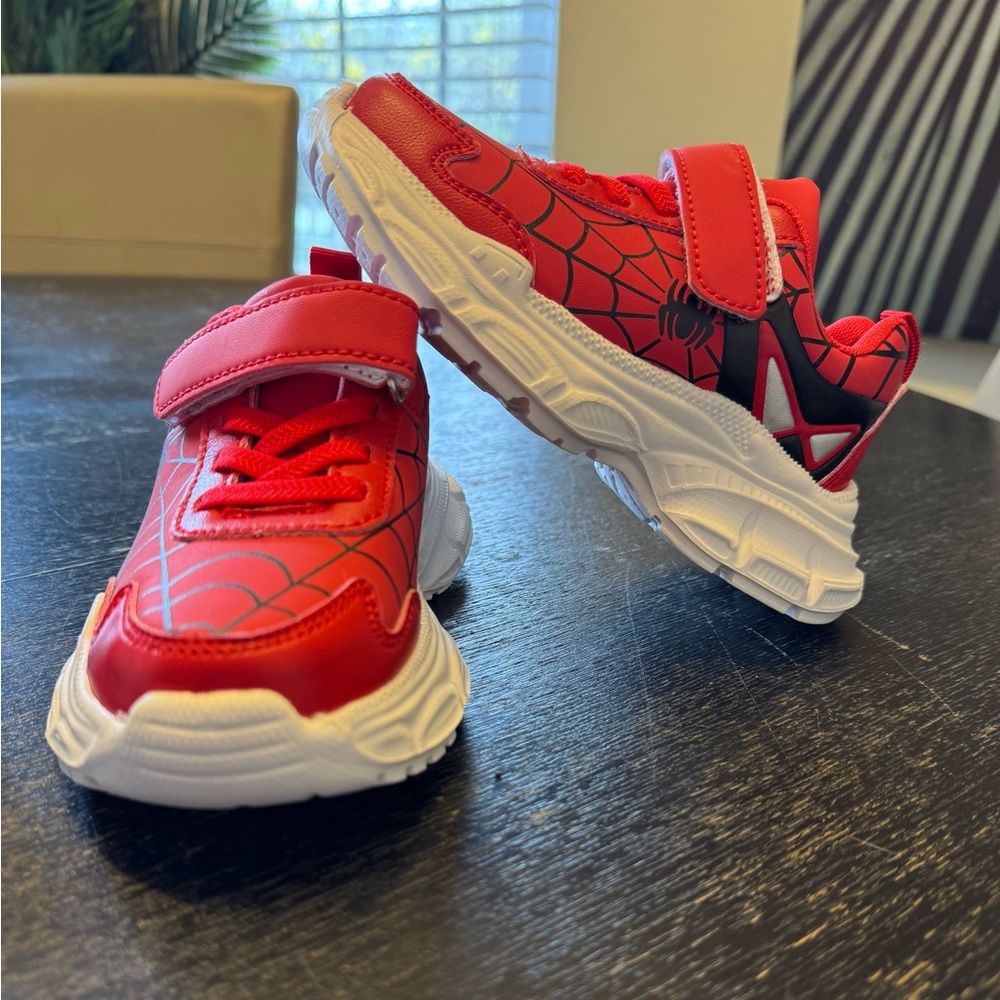 Spiderman Kids Red Sneakers